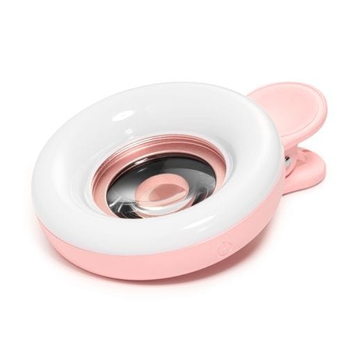 Cupio Selfie Ring Light - Lentila pentru telefon Macro&Led Ring Celebrity