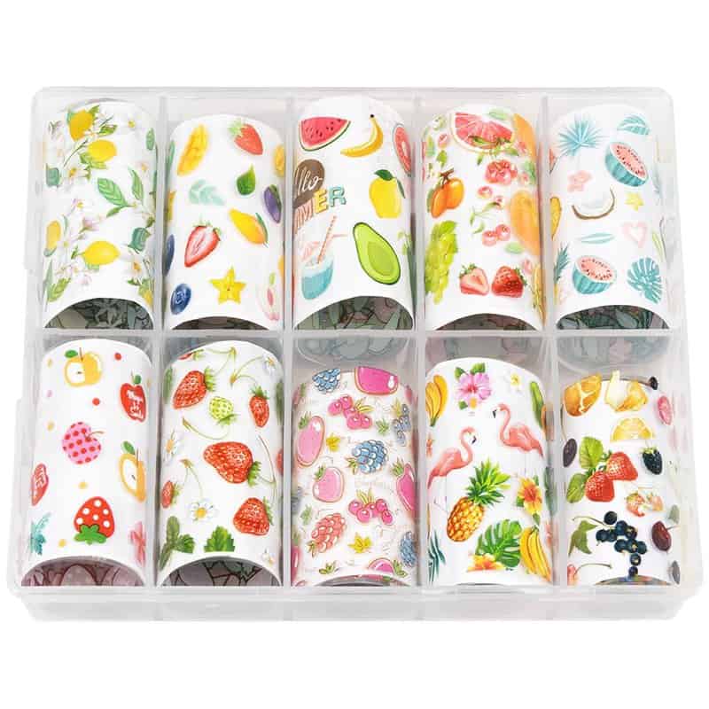 Set Folii Transfer LUXORISE #42 Yummy Fruits