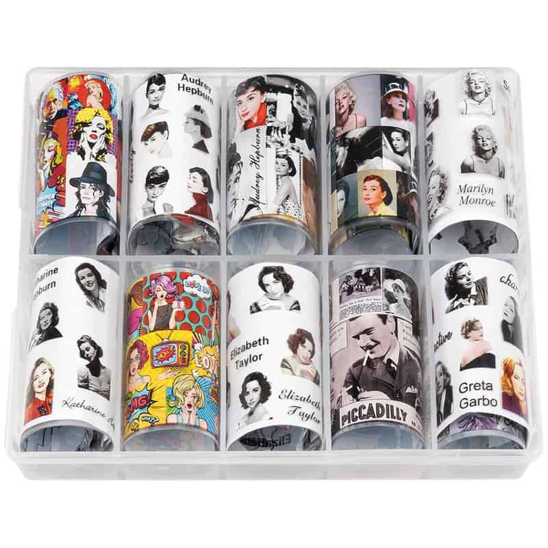 Set Folii Transfer LUXORISE #44 Vintage Glam