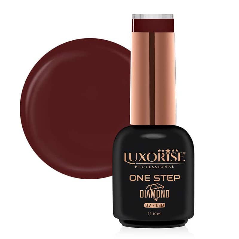 Oja Semipermanenta One Step Diamond LUXORISE - Bohemian Burgundy 10ml