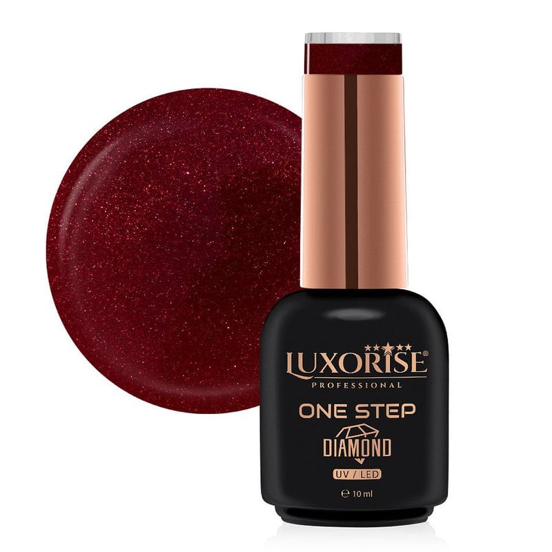 Oja Semipermanenta One Step Diamond LUXORISE - Moulain Rouge 10ml