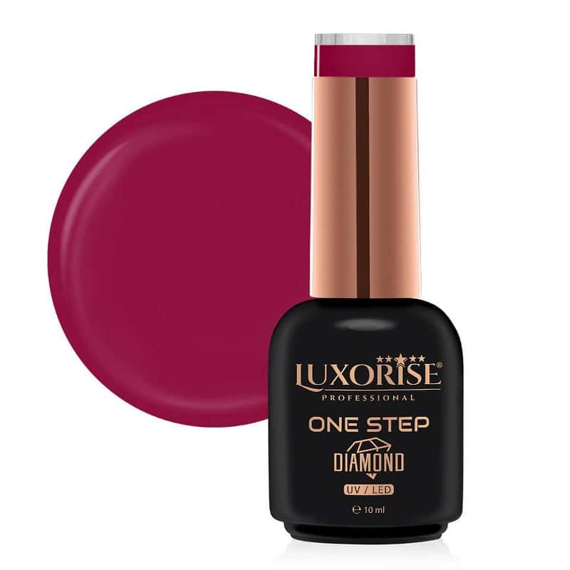 Oja Semipermanenta One Step Diamond LUXORISE - Raspberry Secret 10ml