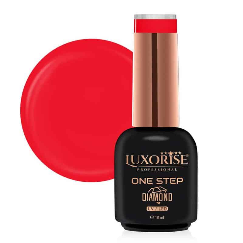 Oja Semipermanenta One Step Diamond LUXORISE – Ravishing Red 10ml